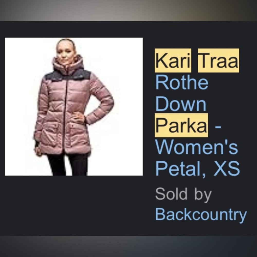 Rare!💝Kari Traa Sold Out Ltd Ed Ski Parka~Petal Pink&Black🎀Last one!🥰 - Picture 6 of 16
